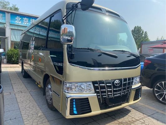 4L 7005mm 20 Passenger Mini Bus For Intercity Transit Toyota